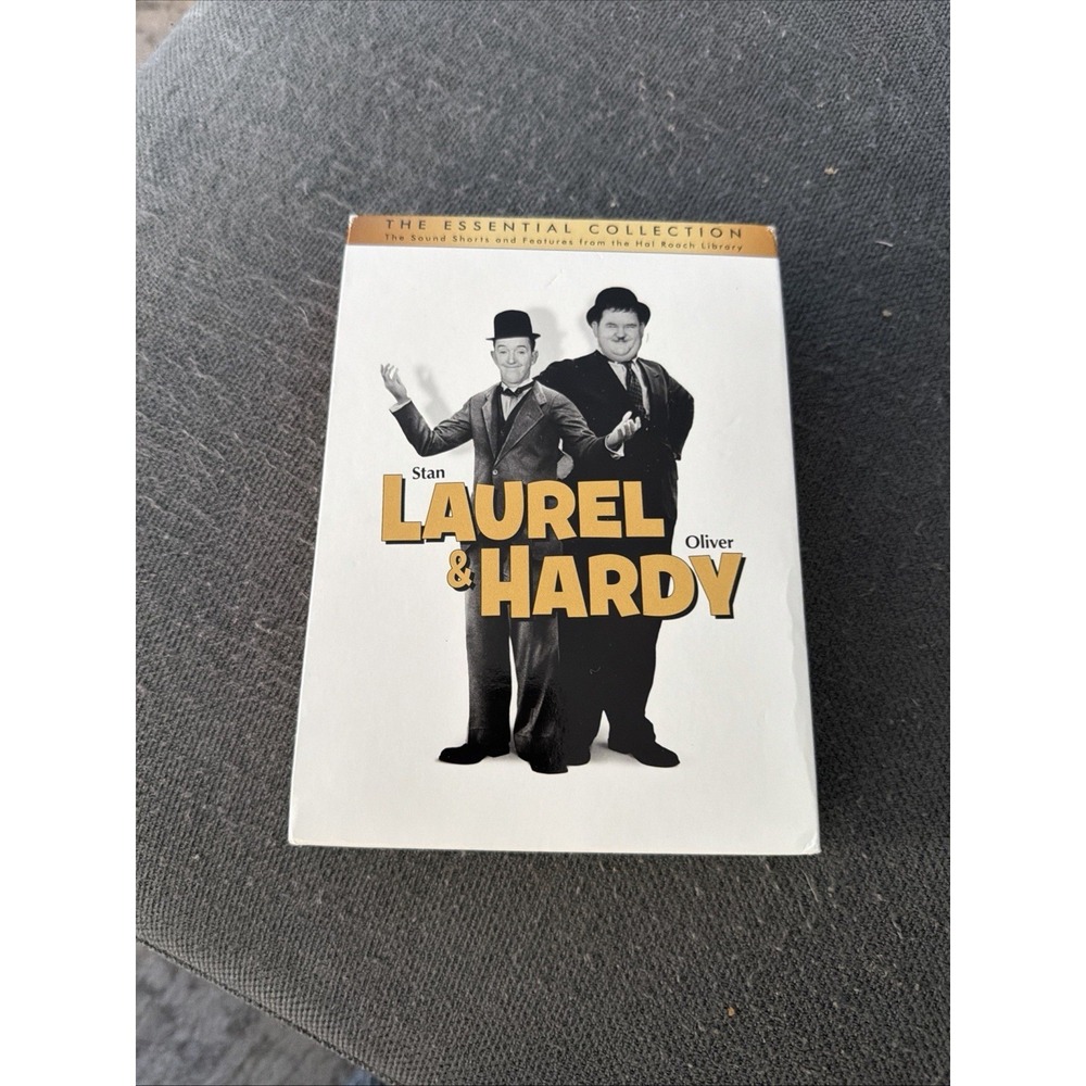 Laurel & Hardy: the Essential Collection (DVD, 2011) COMPLETE! w/ Dust Jacket!